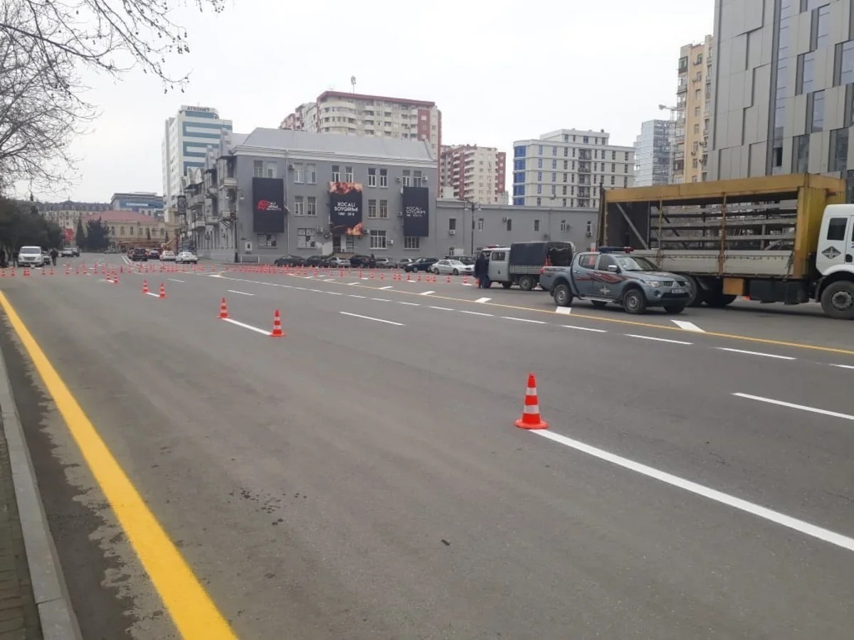 Bakının daha iki yolunda nəqliyyatın hərəkəti qismən məhdudlaşdırılacaq