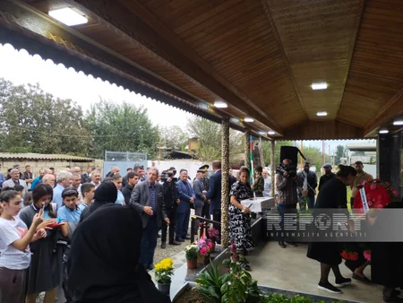 Biləsuvarda Vətən müharibəsi şəhidinin adına bulaq açılıb