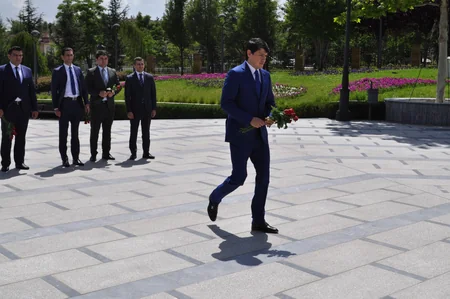 Fuad Muradov Türkiyə Prezidentinin baş müşaviri ilə görüşüb