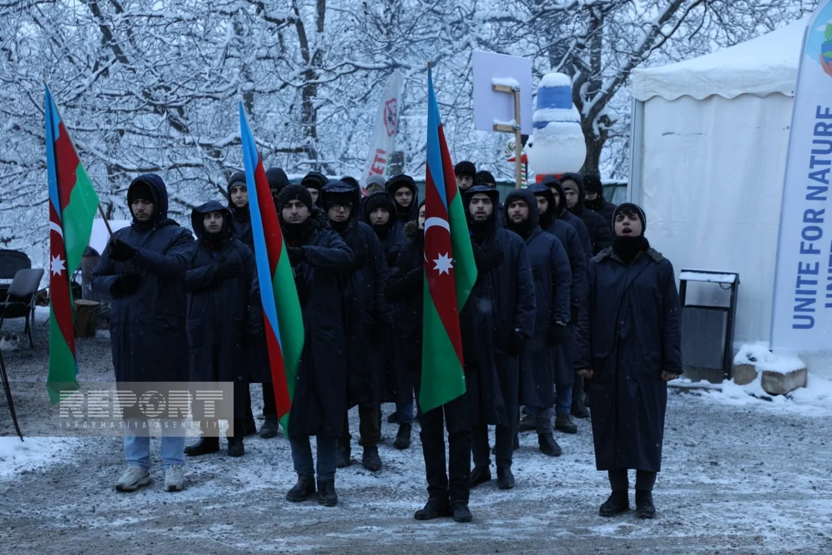 Xankəndi-Laçın yolunda aksiyanın 61-ci günü: “Azərbaycan vahiddir, sərvətinə sahibdir!”