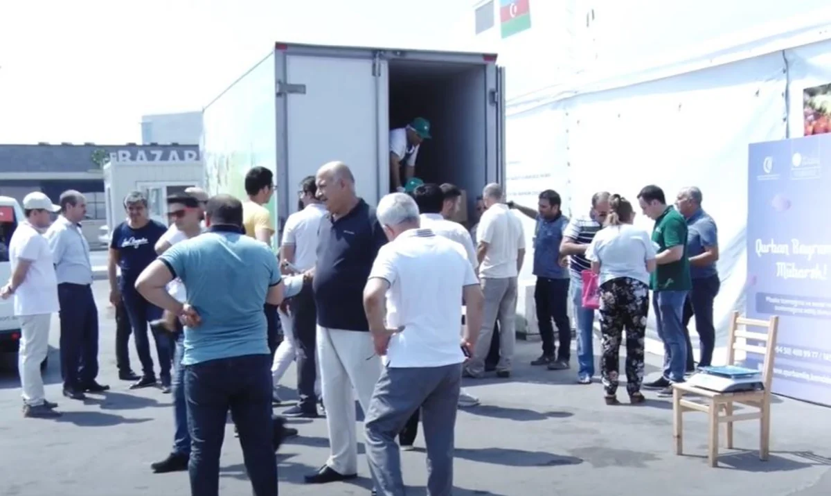 Burada Qurban əti ucuzdur  - VİDEO