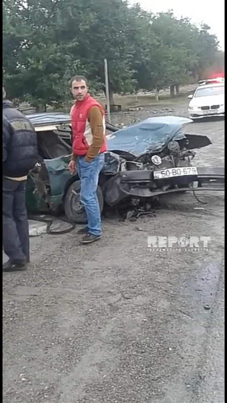 В Губе произошла цепная авария, есть пострадавшие - ФОТО