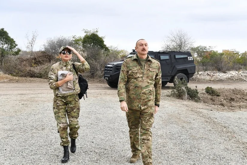 President Ilham Aliyev, First Lady Mehriban Aliyeva visit Shusha
