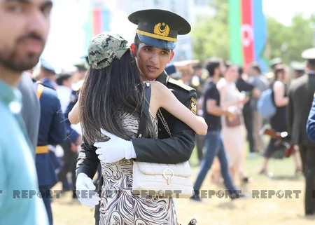 Heydər Əliyev adına Hərbi İnstitutda məzun buraxılışı - YENİLƏNİB - FOTOREPORTAJ