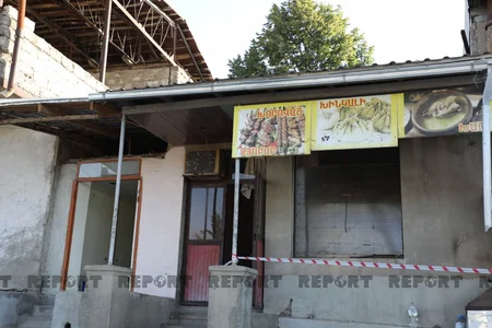 Город Лачын, подвергшийся армянскому вандализму