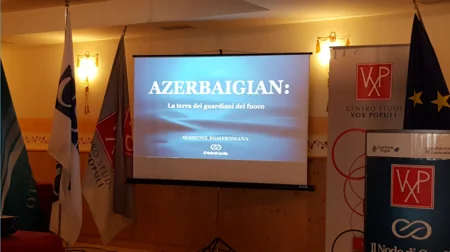 İtaliyada keçirilən beynəlxalq konfransda Azərbaycanla bağlı panellər təşkil olunub