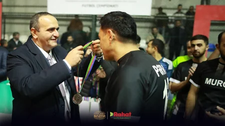 “Zəfər Kuboku” futbol çempionatının qalibləri mükafatlandırıldı