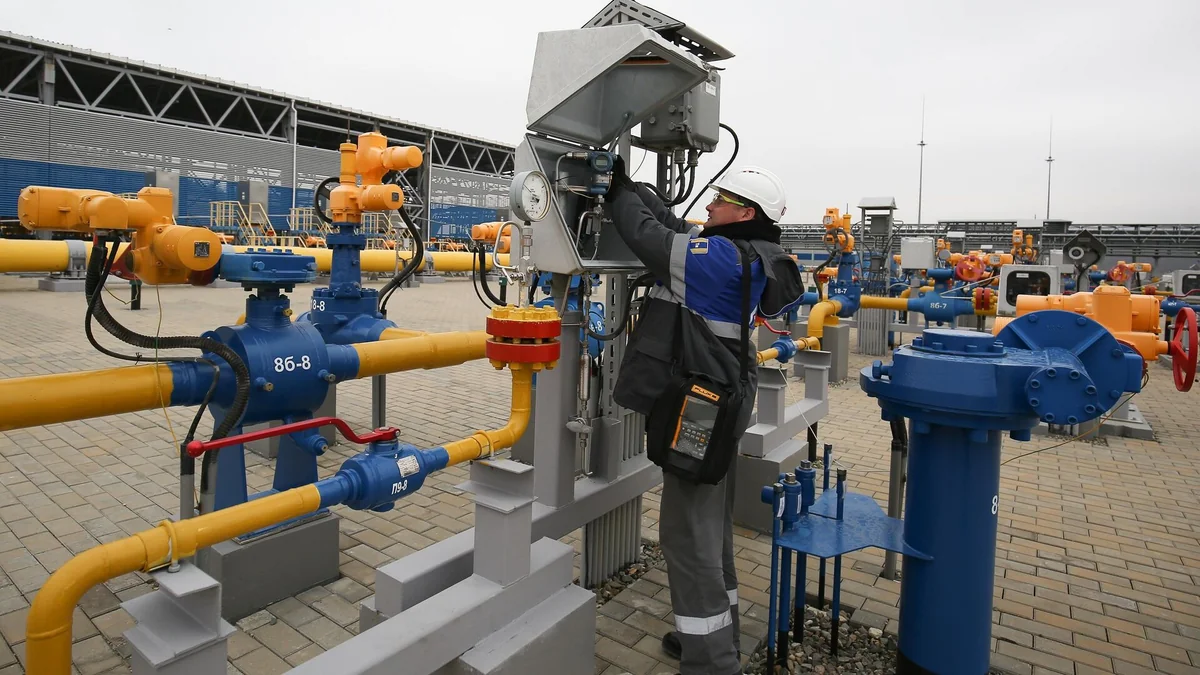 Цена газа в Европе превысила 1 100 долларов за 1 тыс. кубометров