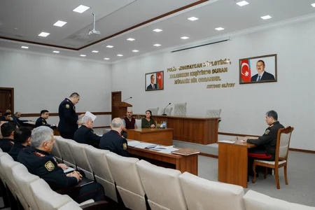 Vilayət Eyvazov Xaçmazda sıra baxışı keçirib