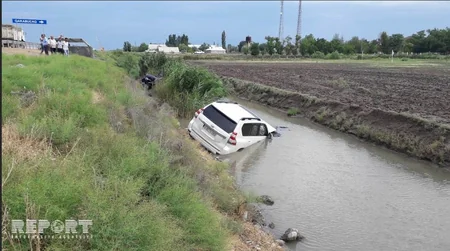 Kürdəmirdə yol qəzası baş verib, xəsarət alan var - VİDEO - YENİLƏNİB