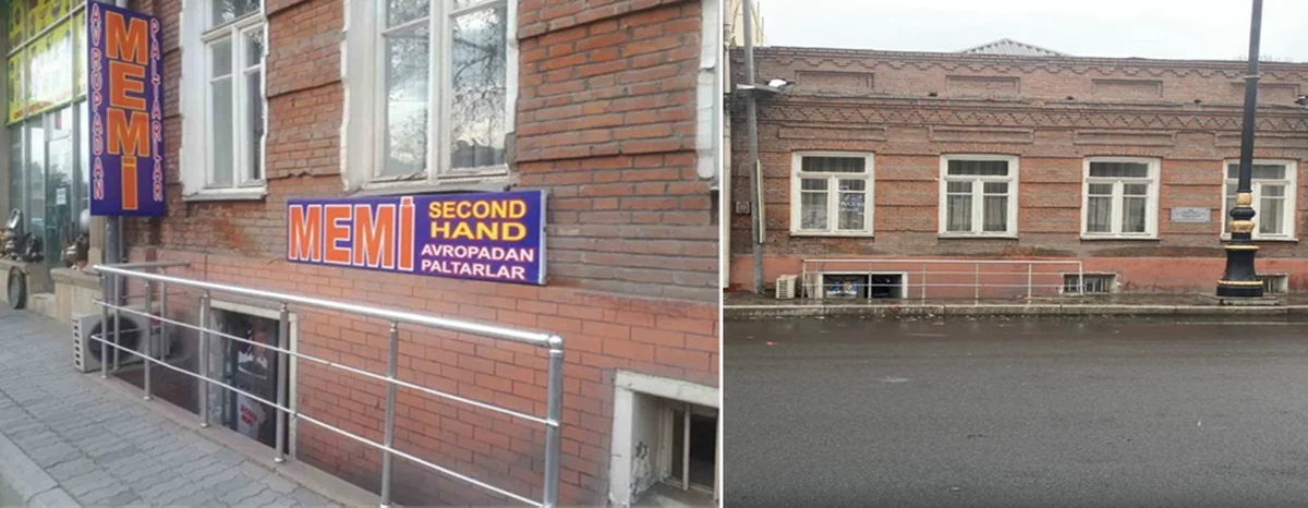 Gəncədə 25 memarlıq abidəsinin fasadına vurulan qanunsuz reklam lövhələri sökülüb