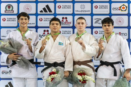 Azərbaycanın yeniyetmə cüdoçuları Avropa Kubokunu 5 medalla tamamlayıblar