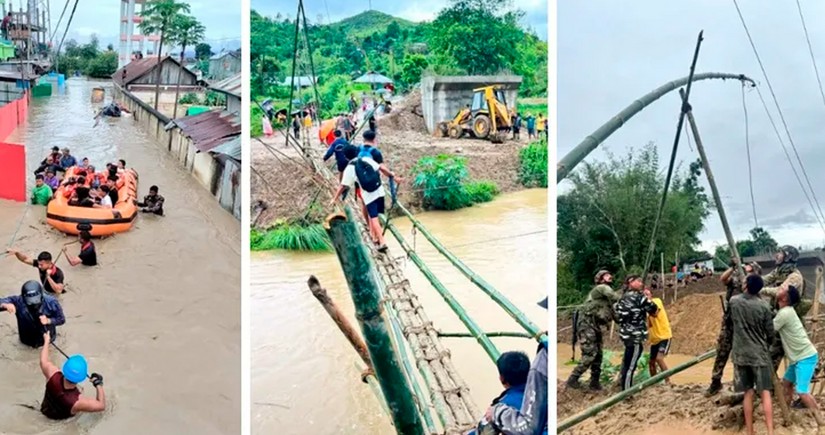 Nearly 1,500 tourists stranded in India as rains continue