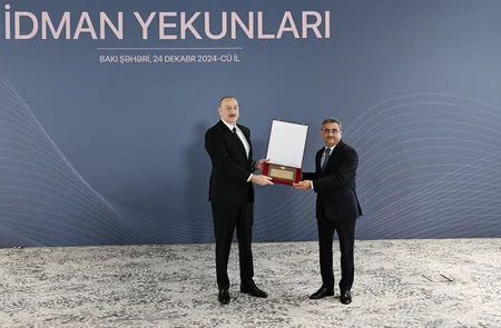 Prezident İlham Əliyev 2024-cü ilin idman yekunlarına həsr olunan mərasimdə iştirak edib - YENİLƏNİB