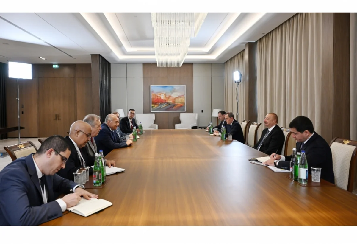 Prezident İlham Əliyev Əlcəzairin xarici işlər və xaricdəki milli icma nazirini qəbul edib - YENİLƏNİB