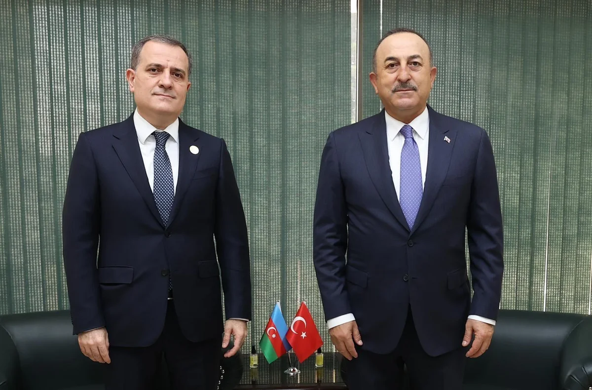 Azerbaijani, Turkish FMs meet in Pakistan