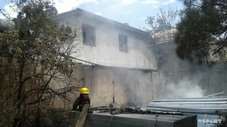 Zığ şosesində baş verən yanğın söndürülüb - FOTO - VİDEO - YENİLƏNİB-4
