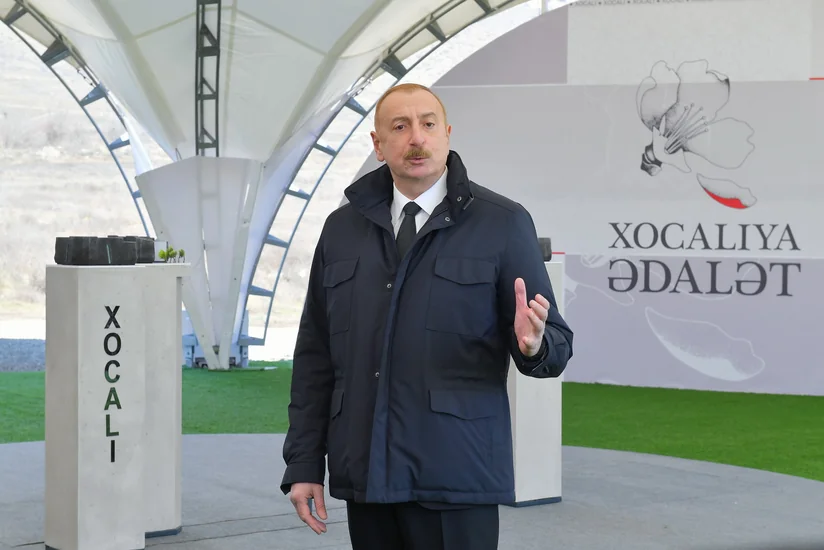 Azərbaycan lideri: Xocalı soyqırımını inkar etmək ədalətsizlik və vicdansızlıqdır
