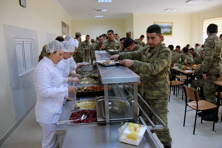 Novruz bayramı münasibətilə hərbi hissələrdə “Açıq qapı” günü keçirilib