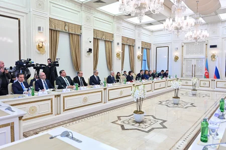 Matviyenko Sahibə Qafarovaya Rusiyanın Dostluq ordenini təqdim edib