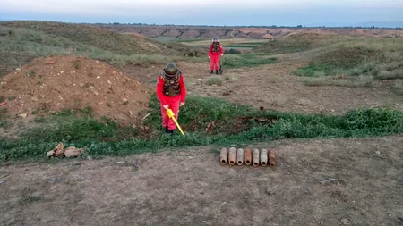 Tovuzda 7 ədəd top mərmisi tapıldı