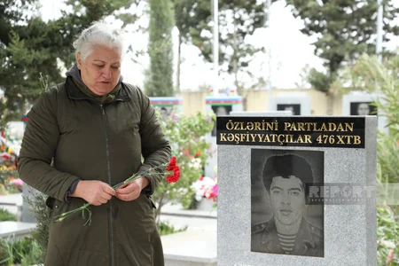 Xocavənd əməliyyatı” şəhidlərinin məzarları ziyarət olunub