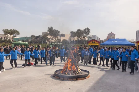 Bakıda Novruz şənliyi keçirilib