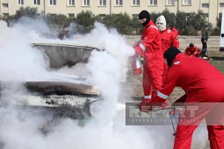 FHN tərəfindən “Formula-1 Azərbaycan Qran Prisi 2023” marşalları üçün növbəti təlim keçirilib