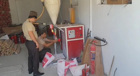Bakıda yanğından mühafizə fəaliyyəti ilə məşğul olan müəssisədə nöqsanlar aşkarlanıb
