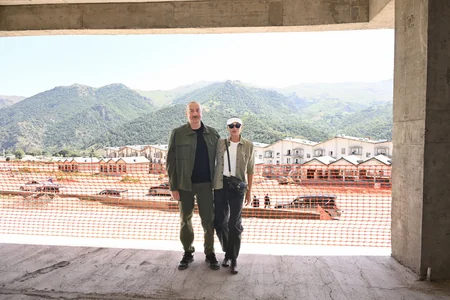 President Ilham Aliyev and First Lady Mehriban Aliyeva visit Kalbajar City Education Complex