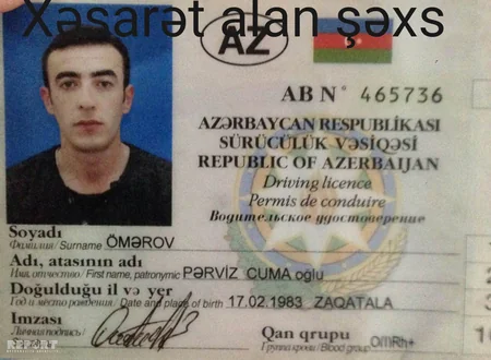 İdman Akademiyası qarşısında yolu keçmək istəyən sürücünü maşın vurub - FOTO