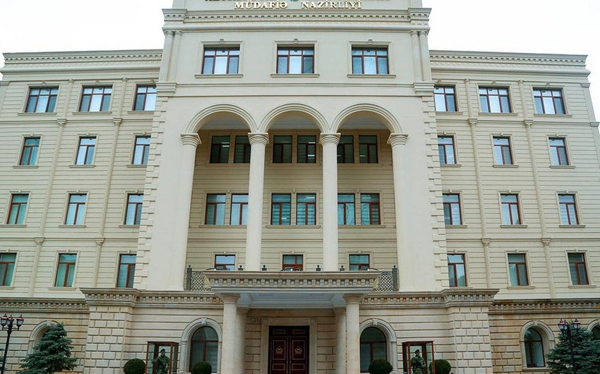 MoD: Azerbaijani Army prevented Armenian armed formations from digging trench in Fuzuli district