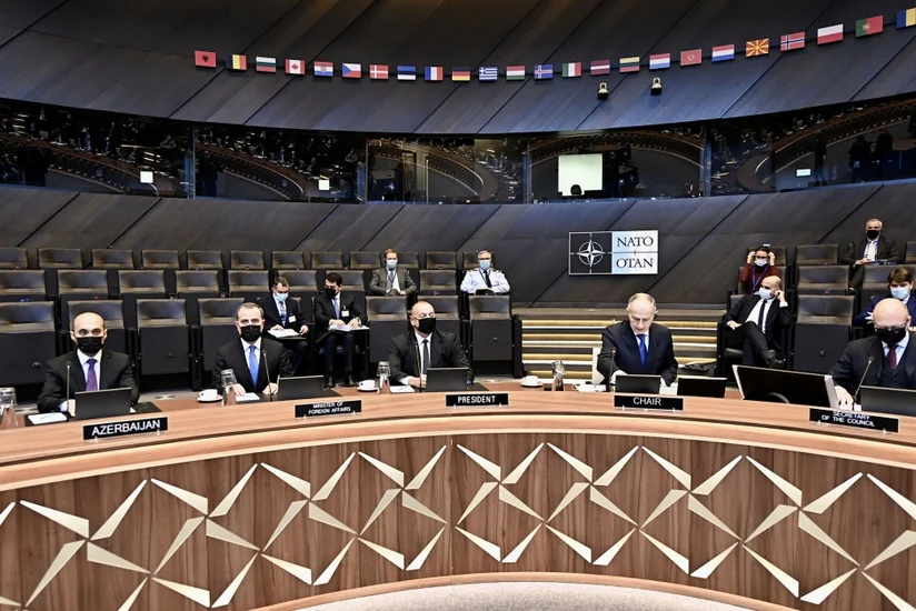 Президент принял участие в заседании Североатлантического совета НАТО