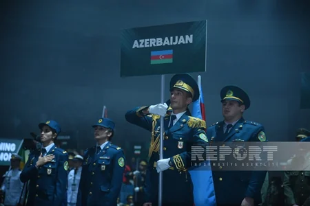 Bakıda hərbçilər arasında güləş üzrə 36-cı dünya çempionatının açılış mərasimi keçirilib