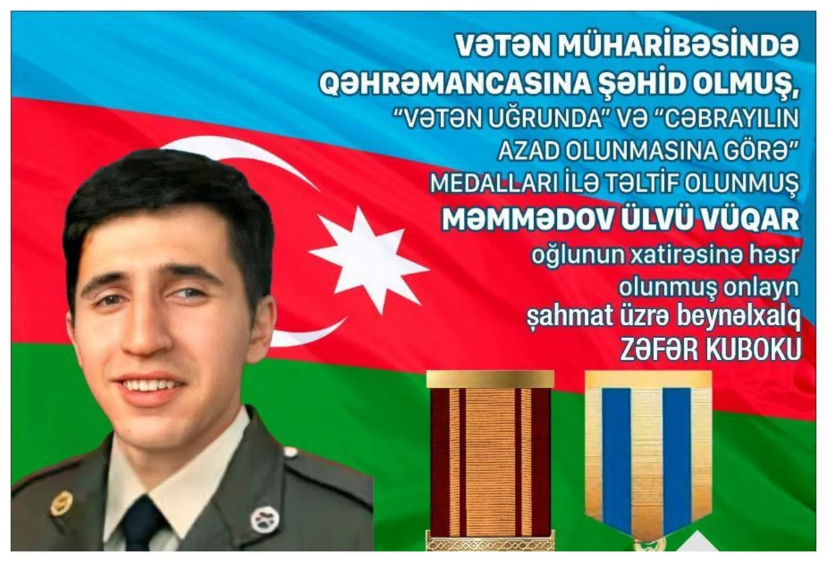 Vətən müharibəsi şəhidinin xatirəsinə beynəlxalq yarışın qalibləri bilindi