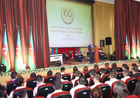 DTX-da “Azərbaycan Xalq Cümhuriyyəti - Şərqin ilk demokratik dövlətidir” mövzusunda konfrans keçirilib