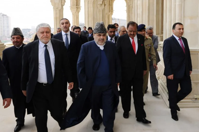 Pakistan Prezidenti Heydər məscidi ilə tanış olub