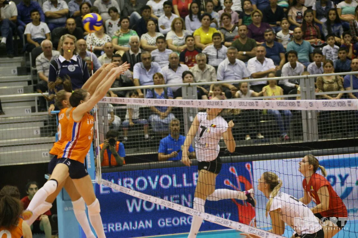 Прошли еще две встречи чемпионата Европы по волейболу среди женщин