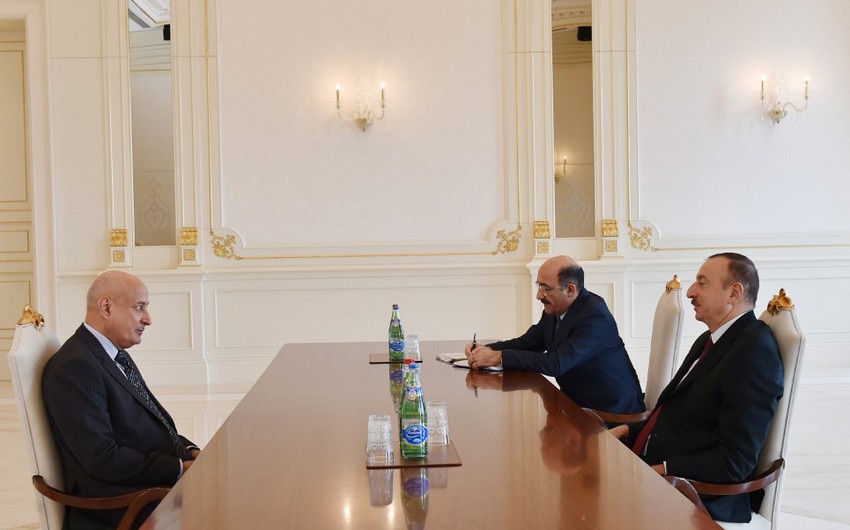 Prezident İlham Əliyev ISESCO-nun baş direktorunu qəbul edib