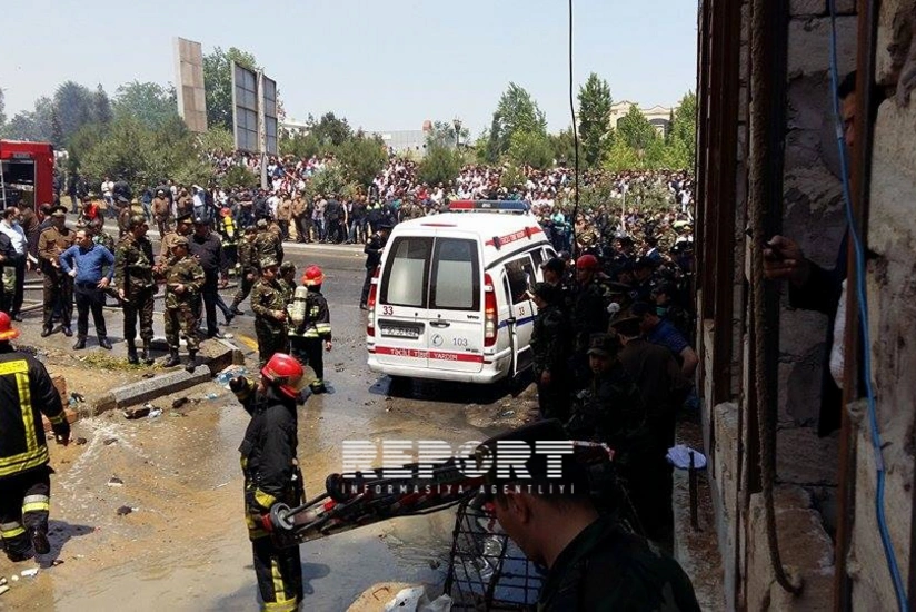 Zakir Qaralov: Bakıda baş verən yanğında 4 nəfər ölüb - FOTO