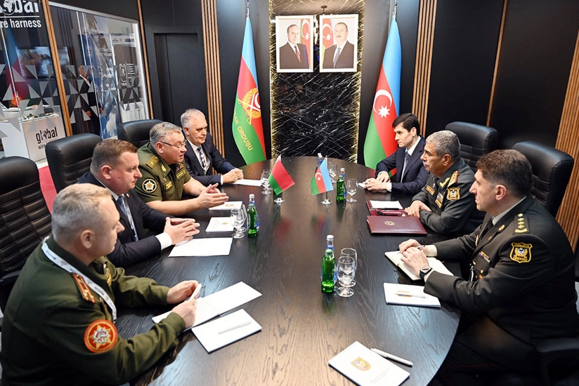 Azərbaycan və Belarus hərbi əməkdaşlığına dair müzakirələr aparılıb