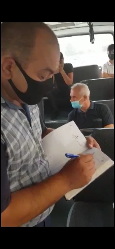 Polis ictimai nəqliyyatda kütləvi yoxlama-nəzarət tədbirləri keçirir