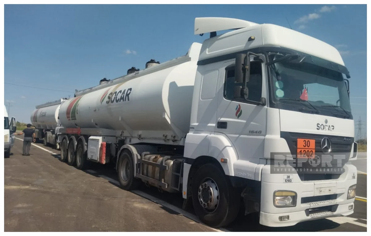 Qarabağın erməni sakinləri üçün 30 ton benzin, 34 ton dizel yola salınıb - YENİLƏNİB