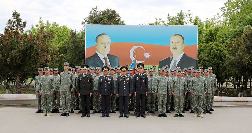 Əlahiddə Ümumqoşun Orduda buraxılış mərasimi keçirilib