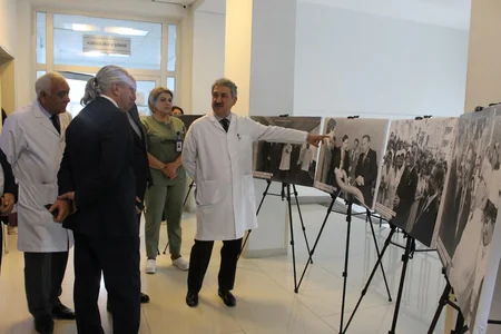 Respublika Klinik Xəstəxanasında Heydər Əliyevin 100 illiyi qeyd edilib
