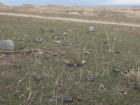 Xızıda 183 ədəd partlamamış hərbi sursat aşkar edilib