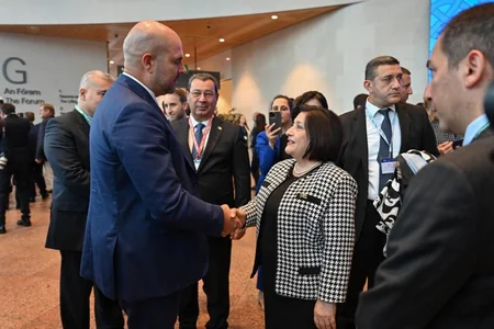 Sahibə Qafarova Parlament Spikerlərinin Avropa Konfransının açılış mərasimində iştirak edib