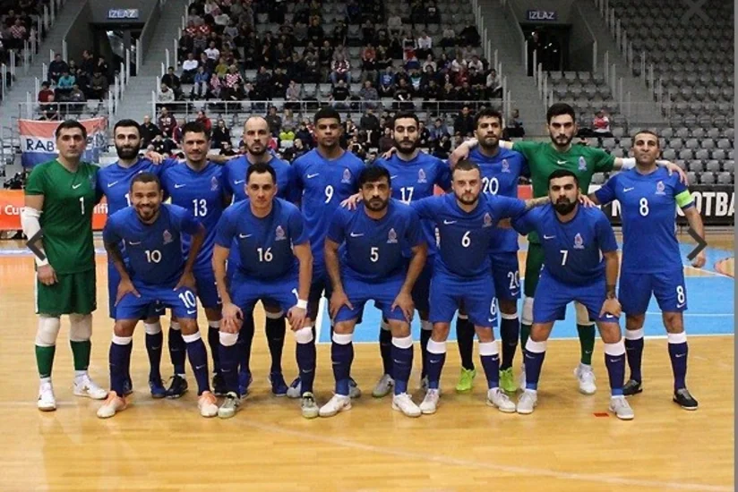 Azərbaycan futzal millisi Xorvatiyaya məğlub olub