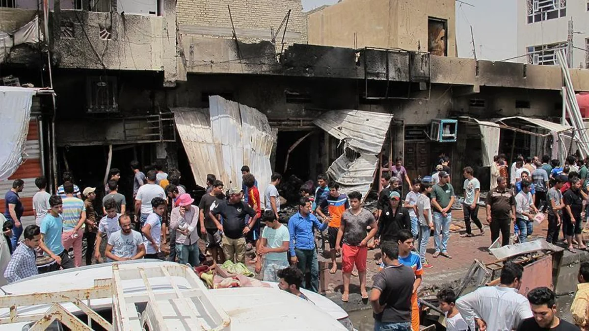 Bağdadda terror aktı nəticəsində 9 nəfər həlak olub, 30 nəfər yaralanıb