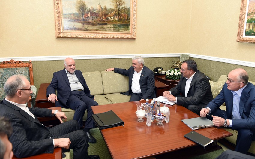 ​SOCAR prezidenti İranın neft naziri ilə görüşüb